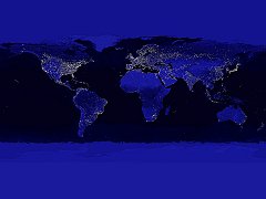 Lights of the World, MODIS Composite